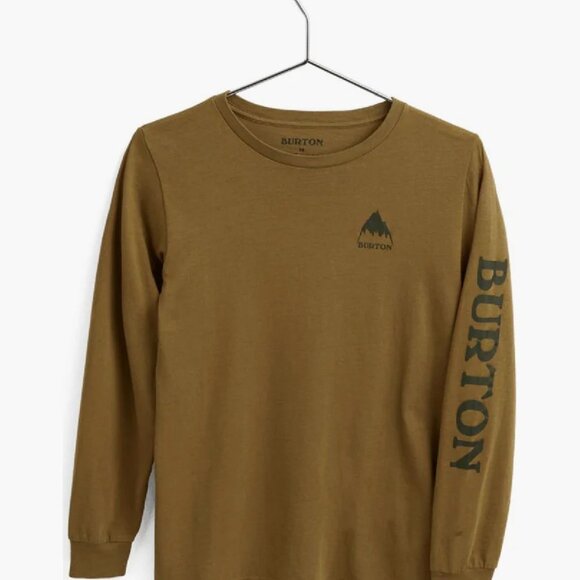 Burton Kids Elite Long Sleeve T-Shirt - Martini Olive Small. Condition i… - Picture 4 of 4
